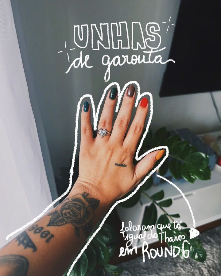 Exemplo de Story de clientes com o pack